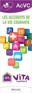 couverture du dépliant ID Reflex' ACVC - Accidents de la vie courante